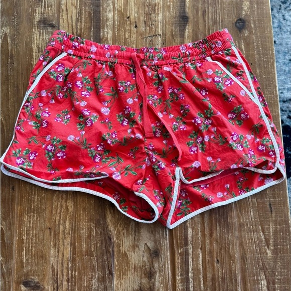 J. Crew Seaside coral floral shorts - Picture 2 of 7